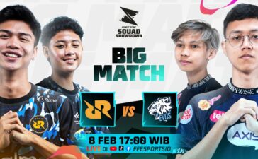 Laga sengit Evos Divine bertemu RRQ Kazu warnai mid season FFSS 2025