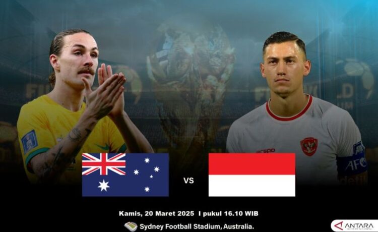 Head to head perjumpaan Nusantara vs Australia